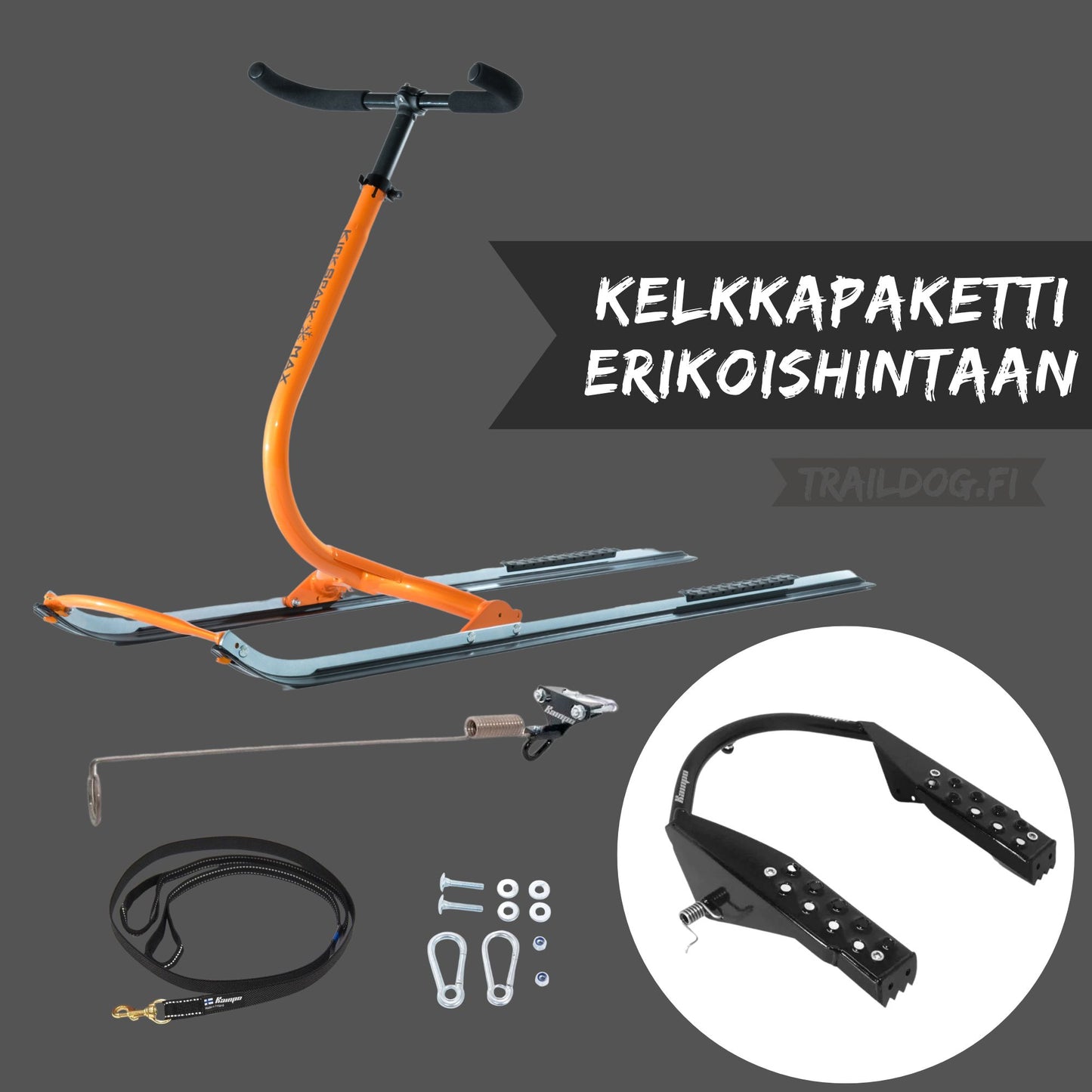 Kickspark Max with Dog Gear and Double Brake