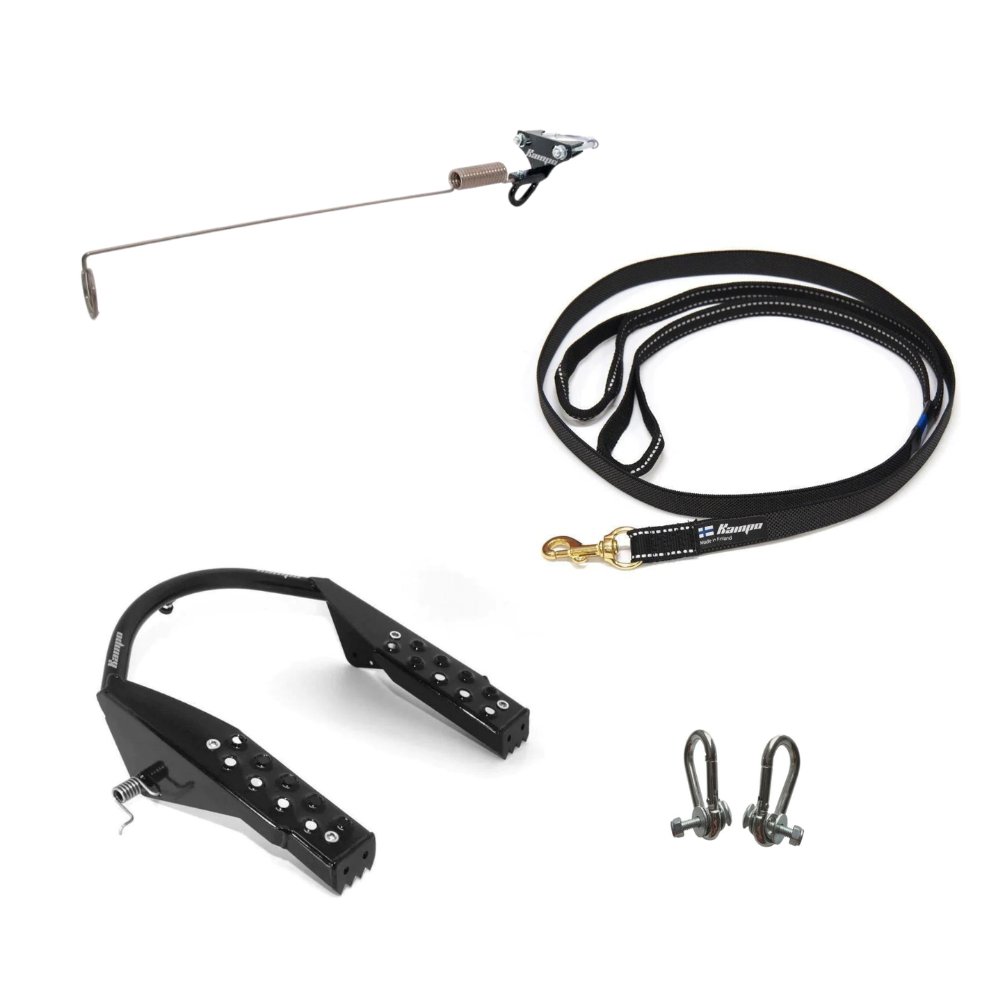 Kickspark Dog Pulling Set with Double Brake