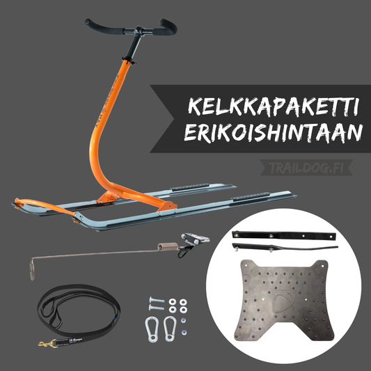 Kickspark Max mit Hundezubehör und Bremsmatte