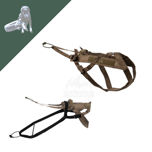 Non-stop Freemotion WD Harness + Pulling Attachment